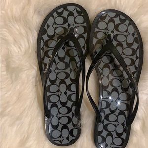 coach flip flops